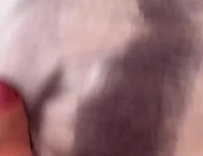 Masturbation with a Dick on a Pillow and Freehands Cum