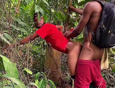 Two Class Mate Fucking in a Bush