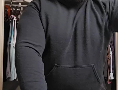 Thick Bearded Stepdaddy Blows Load Through Pajama Pants