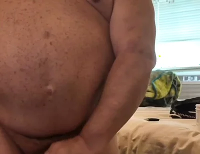 Bearded Bubba Bear Cums