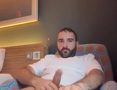 Love Playing with My Dick as Soon as I Check Into a New Hotel!