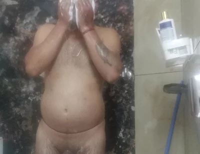 Indian Desi Man Enjoy Shower and Masterbation Show