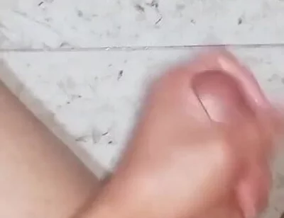 A Passionate POV Handjob with a Pleasurable Vibe in the Bathroom