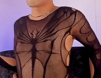 Ken Femboy Dances in Front of the Camera Dressed as a Whore Sissy