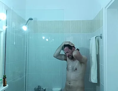 Masturbating Alone in the Shower, Almost Caught Masturbatin