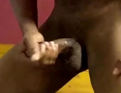 Black Twink Morning Jerk off