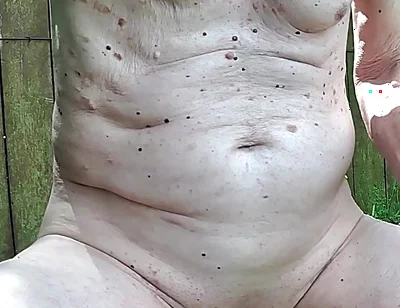 Close up Outdoor Anal and Sounding Cum