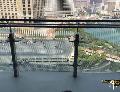 Public Balcony Fuck Juven Fucks Bareback