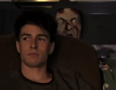 Twink Is Surprised by a Perverted Masked Man on Halloween