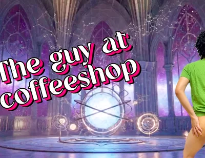 Seeing a Guy Is a Coffee Shop with Hard Cock and Offered Him a Blowjob