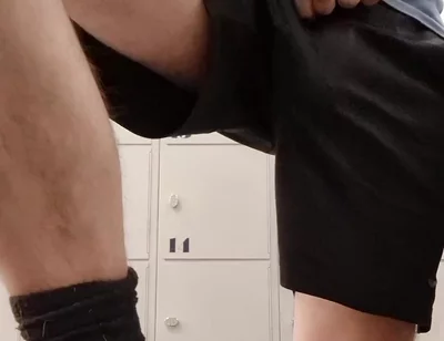 At the Gym Locker Room