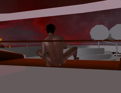 Animated 3D Gay Porn - Solo Black Man Inserting Toy in Ass Then Torch Masturbation