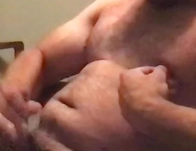 Squirting Cum on Myself