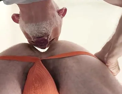 Hung Uncut Daddy Top Breeds Hairy Gamer Stepson Part 1