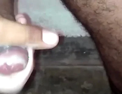 Had Fun by Spitting and Oiling the Dick