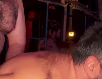 Chub Hairy Bb Orgy at Rectumbcn 2