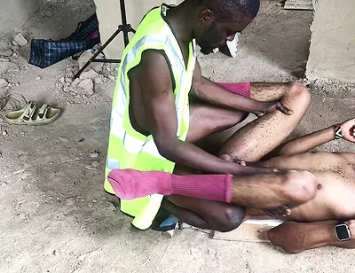 Village Boys From Cameroon Africans Were Film by Tourist Photographer Why Having Sex in an Uncompleted House