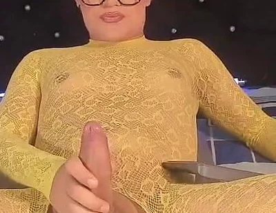 Sexy Ken Femboy with Hard Cock