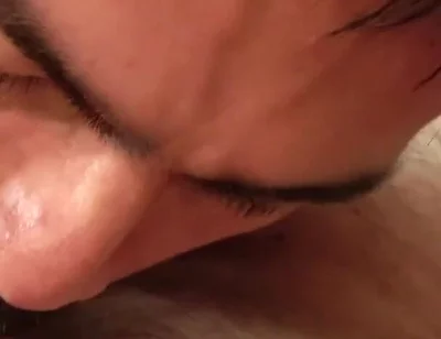 Making Deepthroat to a Sexy German Stepdaddy