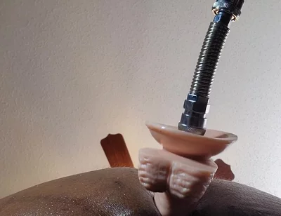 Sex Machine Fucks Me. Huge Dildo