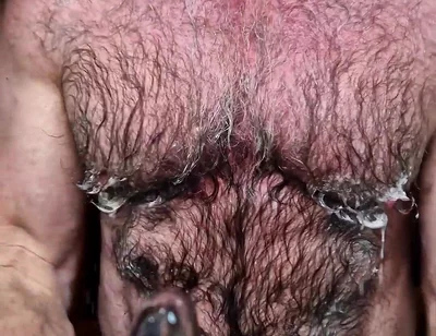 Hairy Muscle Bear Cools Down