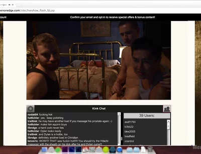 First Ever Men on Edge Live! - Slumber Party