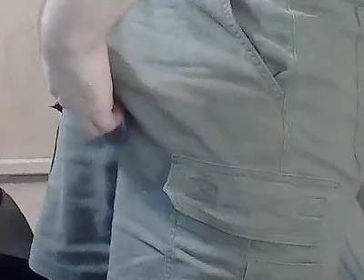 Hot Stud Goes Commando During Leg Day