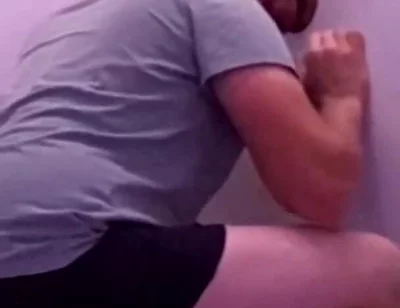 Straight Man Blows My Cock at Gloryhole