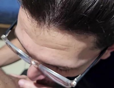 Tattooed White Guy with a Big Uncut Dick Asked Me to Leave Gloryhole and Finish the Job Outside