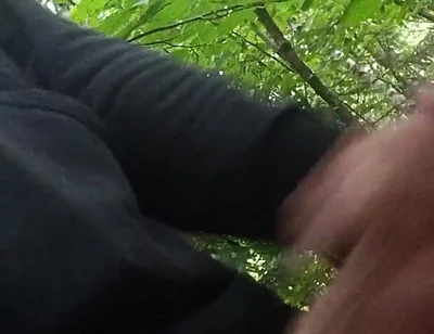 Cumshot at the Bus Stop