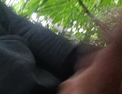 Cumshot at the Bus Stop