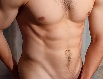 Sexy Guy Touches Himself and Jerks Big Dick with Moans - Alex Huff