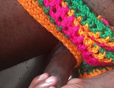 African Bisexuals Masturbating and Huge Cum