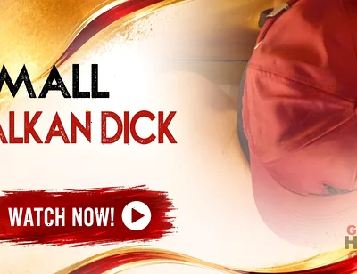 Small Balkan Cock Squirts All Full at Gloryhole