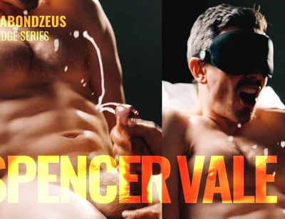 Aussie Muscular Hunk Big Dick Got Edged