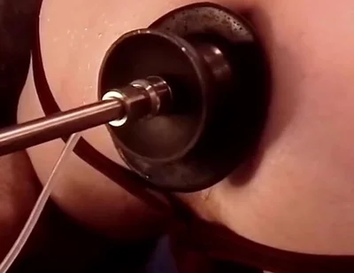 Cum Lube Dildo and Pig Hole