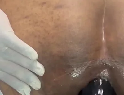 Big Black Dildo Destroy My Ass