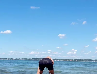 My Butt at the Beach