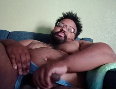 Big Stepdaddy Nuts in a Hotel Room