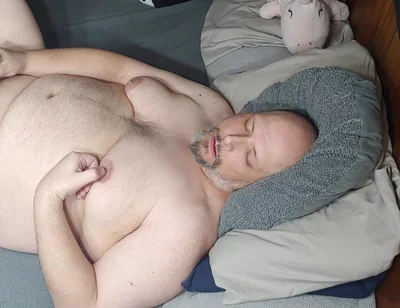 Chubby Guy Jerk and Cum