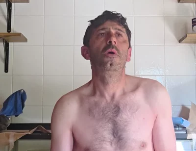 Straight Guy with Huge Cock Jerks off in the Cabin