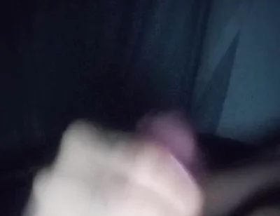 Masturbating
