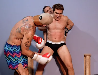 2x1 Hard Gutpunching and Ballbusting No Mercy