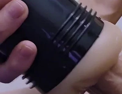 My Step Mom Big Ass Gets Me so Hard I Slide My Big Dick Into Fleshlight Cumming Multiple Times Creampie