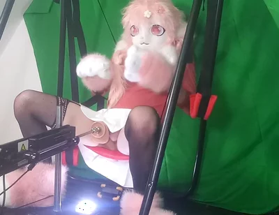 Dildo in My Furry Ass 1