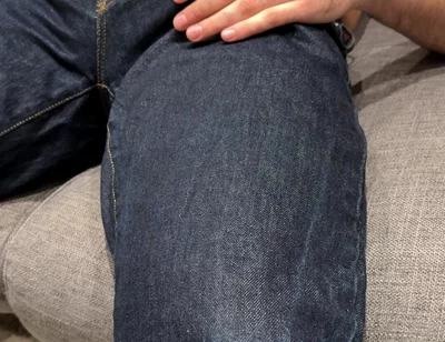 Watching Porn in Tight Jeans - Cumming on Myself