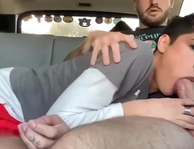 Stepdaddy Fucks His Boy In Car
