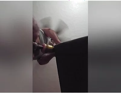Watch Me Fuck This Fleshlight From Below And Cumming All Over