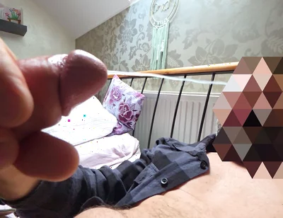 My Big Cock Shooting Fat Load to My Face Part 1