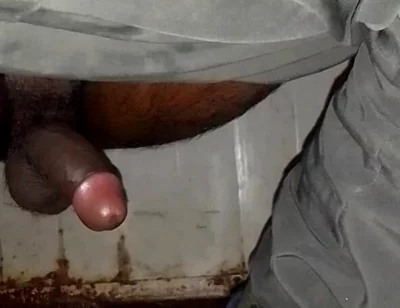 Village Boy Masturbating Wearing a Lower T-shirt